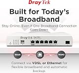 DrayTek Vigor 2865 Router VPN Firewall VDSL2 35b ADSL2+ Dual-WAN VoIP view 2