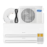 ROVSUN 2 Zone 12000 + 12000 BTU Mini Split