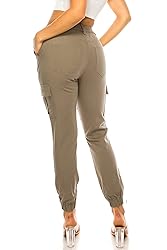 Double Denim January 5th Women's High Waist Cargo