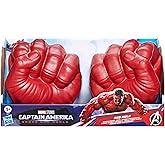 Marvel Avengers Captain America: Brave New World Red Hulk Gamma Smash Fists, Soft Foam Role Play Toy, Super Hero Toys for Kids Ages 5 and Up