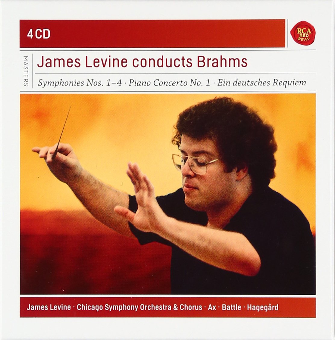 Johannes Brahms, James Levine, Chicago Symphony Orchestra, Emanuel Ax