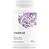 THORNE - Valerian Root - Natural Sleep Supplement - Supports Sleep Quality & Helps You Fall Asleep Faster* - Melatonin-Free - Gluten, Dairy & Soy-Free - 30 Servings