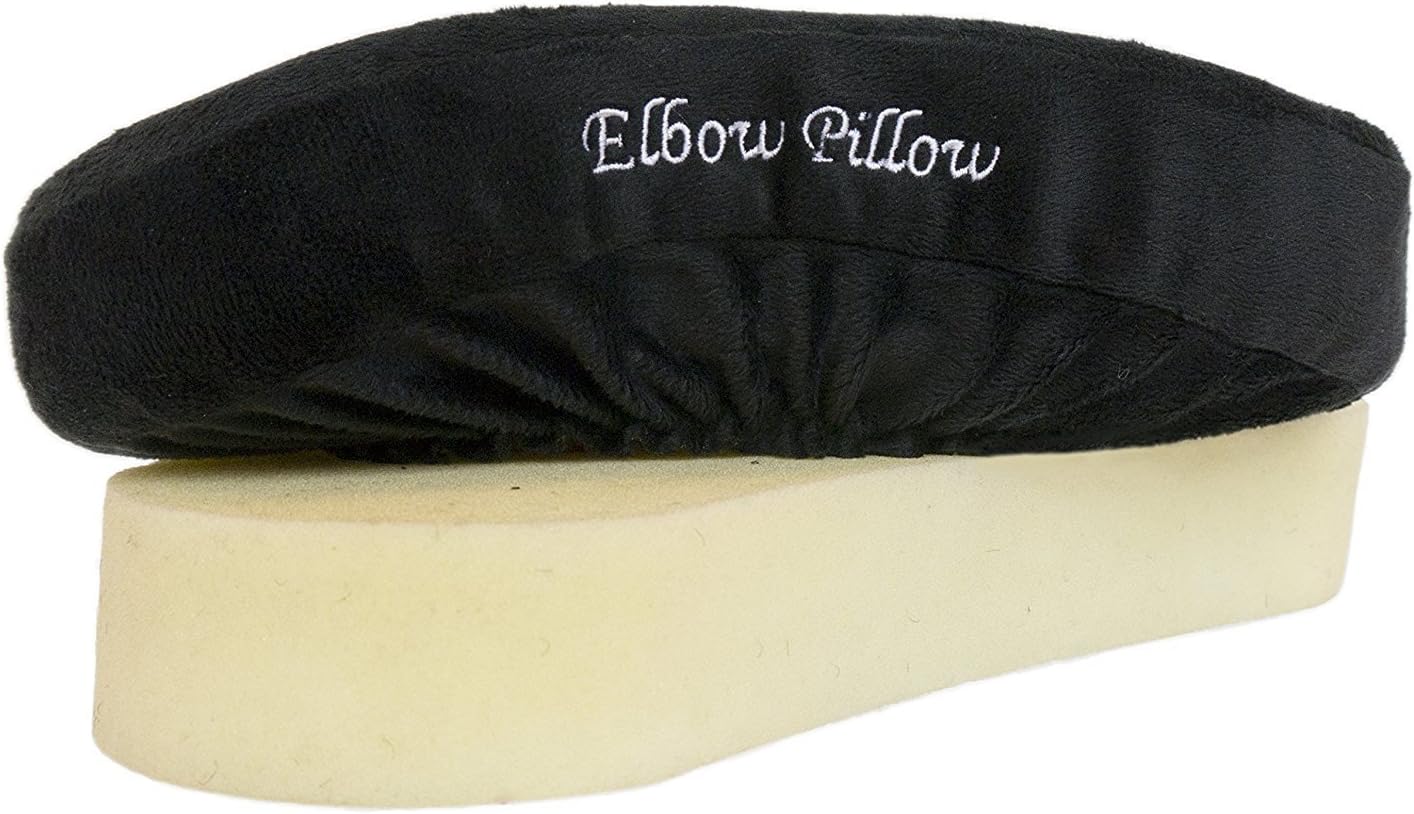 Elbow Pillow --- Jumbo Memory Foam Arm Rest Office Chair Arm Computer Pads - Universal Cushion Covers for Armrest and Elbow Relief (2 Pad Set): Kitchen & Dining
