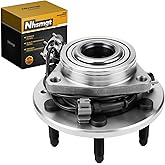 Nhsmgt 515160 4WD Front Wheel Bearing Hub with ABS Fit for Chevy Tahoe/Suburban/Silverado 1500 2014-2020, for GMC Sierra 1500/Yukon/Yukon XL 2014-2020, for Cadillac Escalade/XTS 2015-2020, 6-Lug
