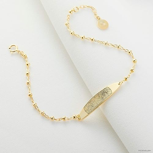 Fingerprint Jewelry Memorial Fingerprint Bracelet