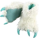 Lazy One Animal Paw Slippers for Kids and Adults, Fun Costume for Kids, Cozy Furry Slippers