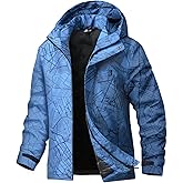 BANTREK Men's Winter Ski Jacket Water Resistant Warm Snow Coat Windproof Insulated Snowboard Rain Jackets with Hood
