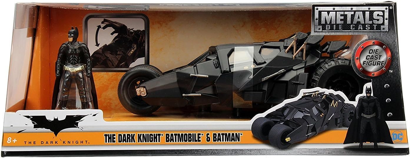Amazon バットマン ダークナイト メタルズ 1 24 スケール ダイキャストビークル タンブラー バットモービル バットマン Dc Comics Batman The Dark Knight 17 Metals Die Cast Batmobile Tumbler Dcコミックス 映画 並行輸入品 フィギュア ドール 通販