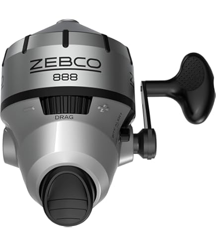 Amazon.com : Zebco 888 Size 80 Spincast Reel and Zebco 33 Platinum