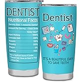 BDANTUMBLER Dentist Gifts for Women Men Male Female Dentist Appreciation Retirement Graduation Gifts Coffee Tumbler Mug 20oz
