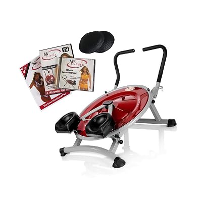 Home Gym Exercise Fitness Machine &amp;amp;amp; DVD AB Circle Pro Abs and Core New Renewed
