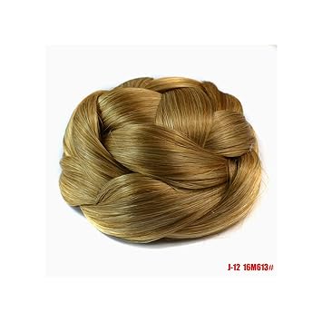 Amazon Com Braided Chignon Synthetic Hair Multi Tiered Braids