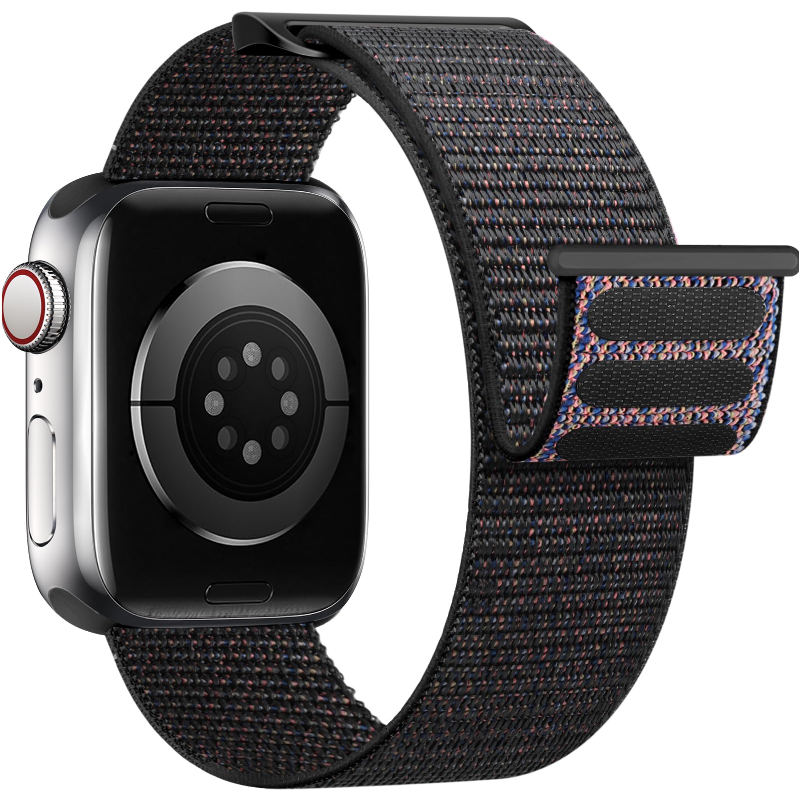 Yoohoo Nylon Straps Compatible with Apple Watch Straps 38mm 40mm 41mm 42mm(Series 10 11) Women Men,Upgraded Soft Nylon Strap Replacement Watch Bands for iWatch Series 11 10 9 8 7 6 5 4 3 2 1 SE