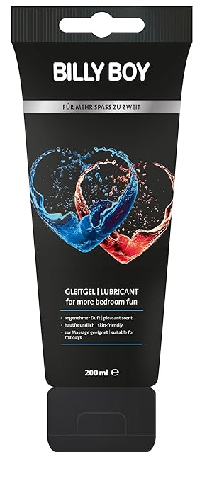 Billy Boy Fun Gleitgel in der Tube für mehr Spaß zu Zweit, 1er Pack (1 x 200 ml)