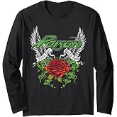 Poison - Thorns &amp; Wings Long Sleeve T-Shirt