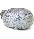 Almohada De Foca De Peluche – Cojín Suave Y Gordito De 40 Cm, Con Cuerpo De Felpa Y Relleno De Algodón PP, Ideal Para Niños Y Adultos