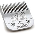Andis – 64123, Ultra Edge Detachable Dog Clipper Blade – Carbon-Infused Steel, Long-Lasting Sharp Edges with Deep Teeth, Removes Hair 3/8-Inch (9.5 mm) - Fits AG, AGC, BDC Models - Size-4 FC, Chrome