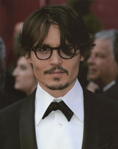 Johnny Depp 8x10 Photo On Red Carpet In Tux Glasses 2 At