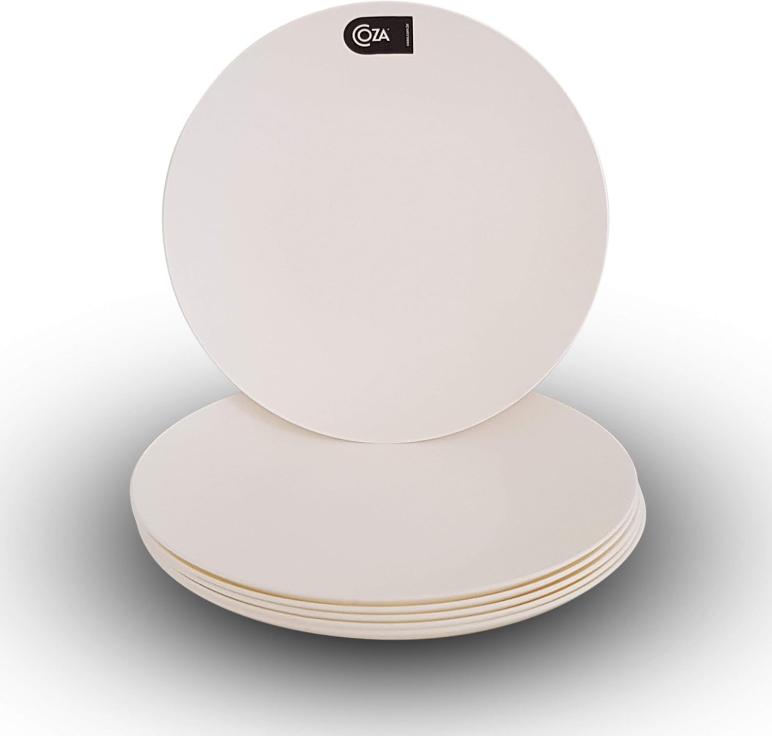 Coza Design Unbreakable and Reusable Plastic Plate Set BPA Free Set