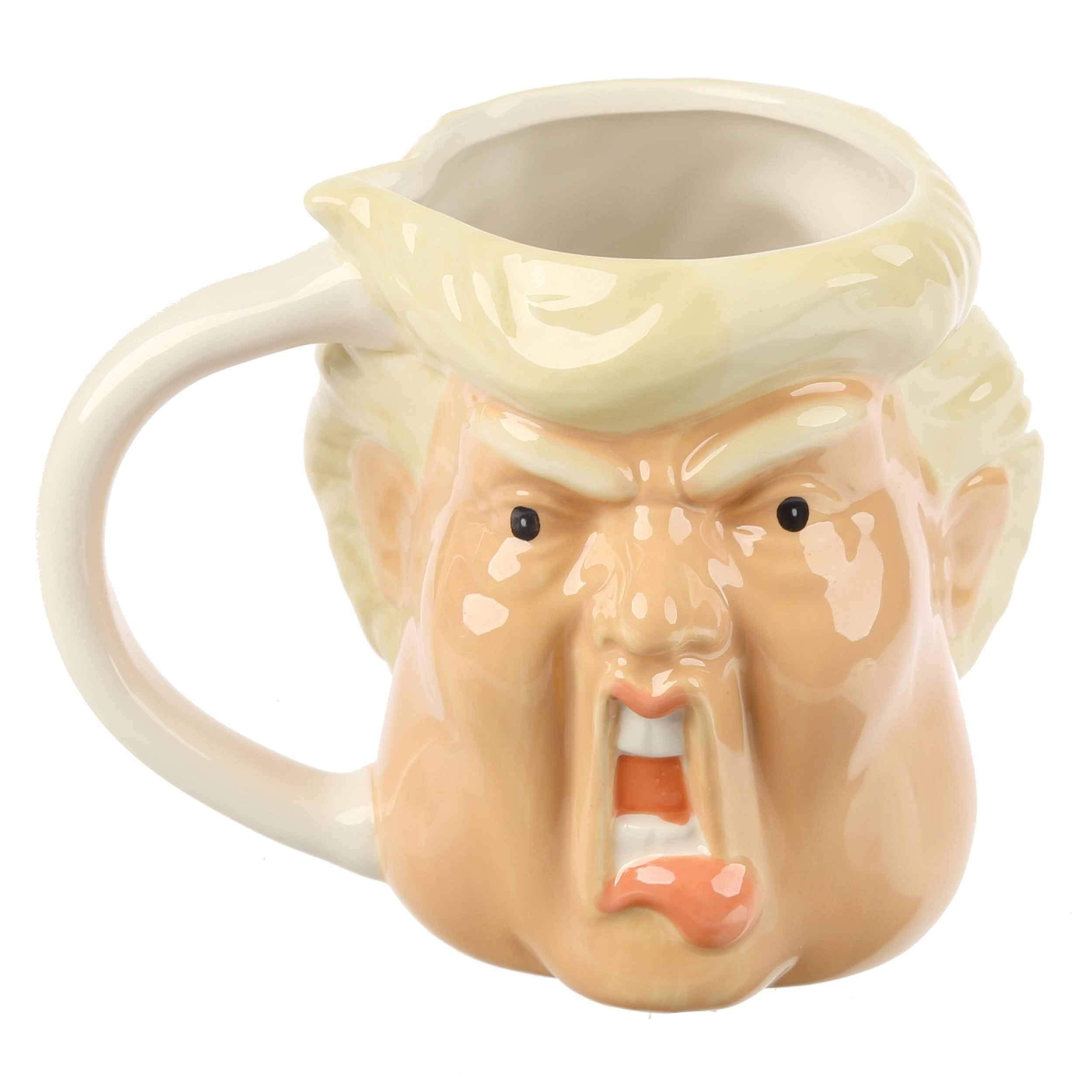 Novelty president shaped head cup