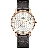 Rado - Coupole Automatic - Unisex - Swiss Watch - Leather XS/XL - Stainless Steel - 80 Hours of Power Reserve - Water Resistant Down to 50 m- Automatic &ndash; 37,7 mm