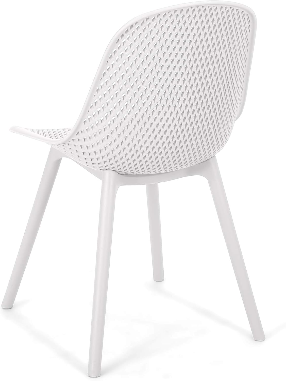 Christopher Knight Home 312459 Darleen Outdoor Dining Chair (Set of 2), White : Garden & Outdoor