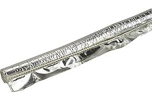 Design Engineering Vapor Block 5/8" I.D. x 36" Fuel Line Sleeve – Heat-Resistant Fuel Line Protector, Anti-Vapor Lock Insulation, Thermal Shield for Automotive and Marine Applications