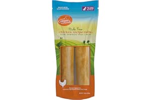Canine Naturals Hide-Free Chews (Chicken, Rolls Large (2 Count))