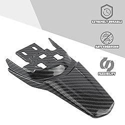 ABCERRSI Sur ron back fender,Imitation Carbon Fiber