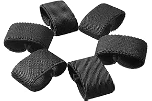 JUKMO Elastic Nylon Tactical Belt Loop Keeper for 1.5 Inch Wide Canvas Belt Backpack Straps Holder