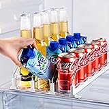 Drink Organizer for Fridge, Soda Can Dispenser for