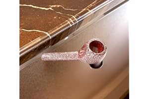 HIREDIT Smoking Pipe Redwood Briar Collectibles Pipe 4.5 Inches (B, M) (R, Mini Pipe)