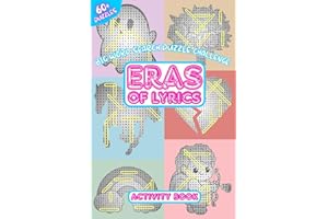 Eras Of Lyrics - Big Word Search Puzzle Challenge: Activity Book, 60+ Specially Shaped Super Fan Lyrics Word Searches For Ages 8-18+ (13 Poets Karma Department)