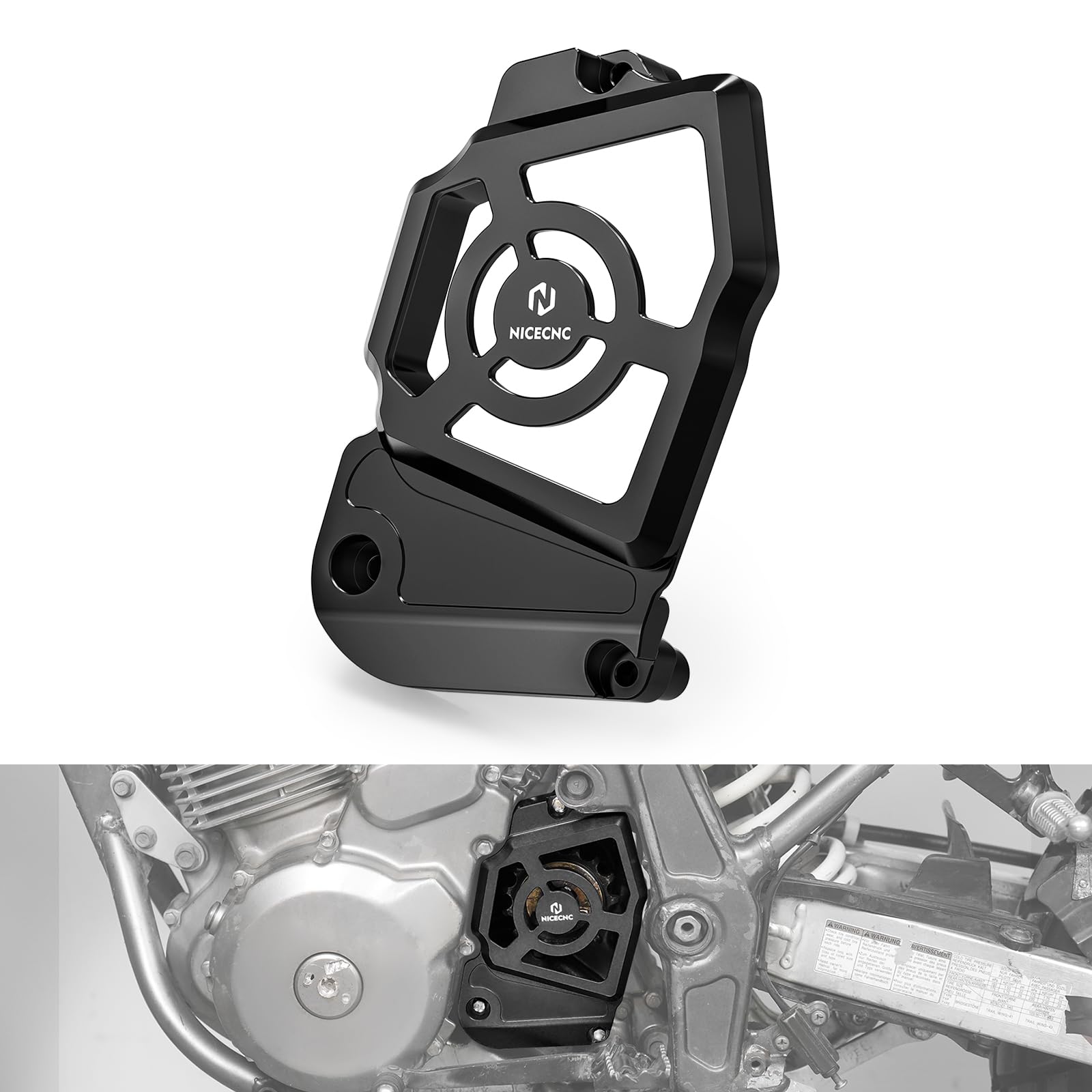 NICECNC Chain Guards Sprocket Cover Sprocket Shield