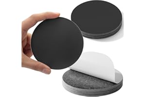 Mr. Pen- Round Magnets With Adhesive Backing, 20 Pcs, 4" Magnetic Sheets, Magnet Sheets for Crafts, Magnet Stickers
