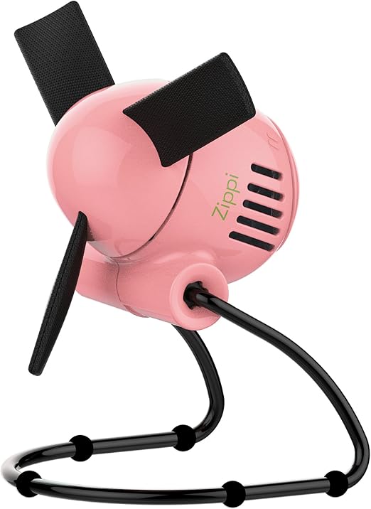 Amazon Com Vornado Zippi Small Personal Fan For Desk Nightstand Tabletop Travel And More Coral Blush Home Kitchen