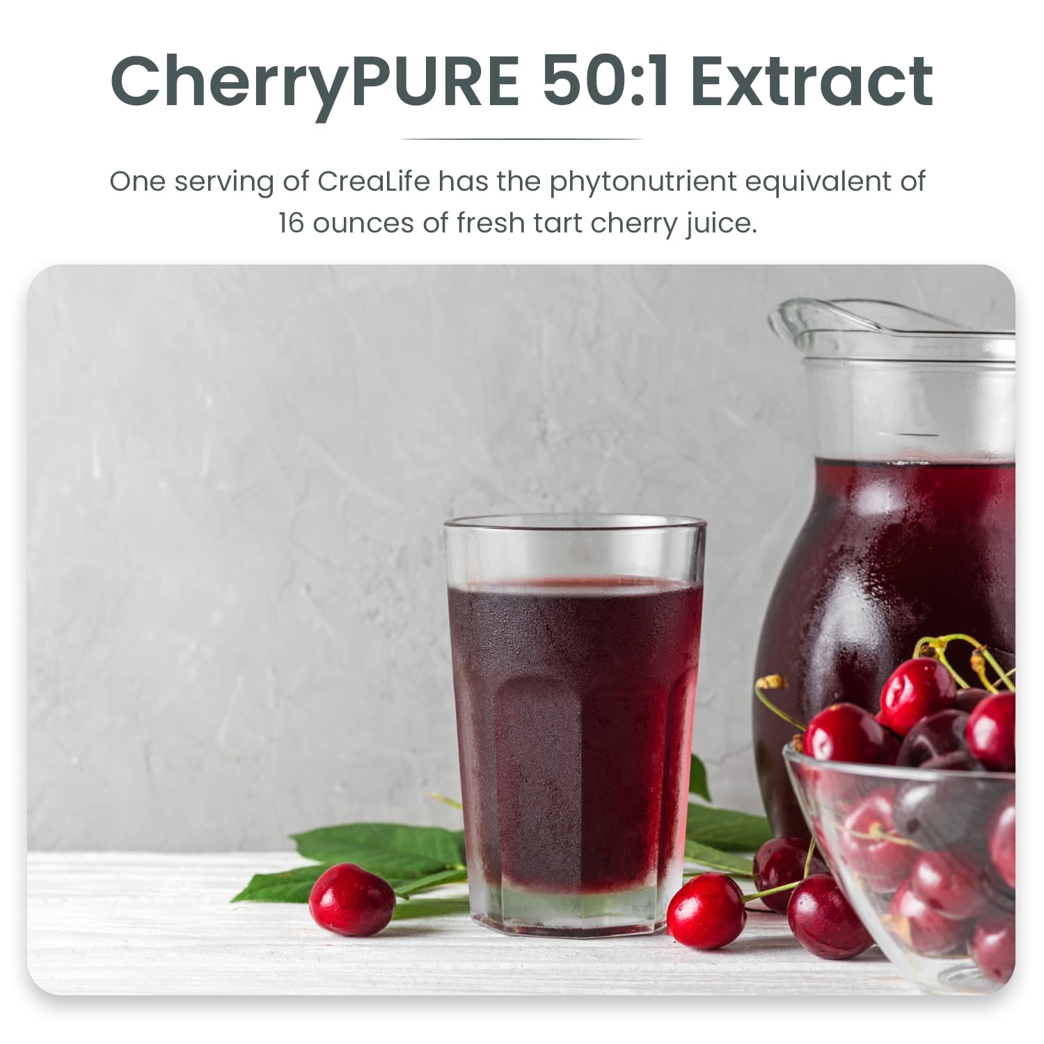 German Micronized Creatine + USA Tart Cherry + Vitamin B6 - Pre and Post Workout Supplement for Women & Men, Tart Cherry Lime Flavor, Caffeine-Free Nourishment for Body and Brain