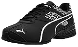 PUMA Men's Tazon 6 FM Shoes, Black/Black, 13 M