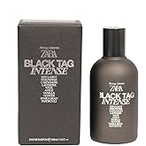 Zara Black Tag Intense Perfume for Men Lavender Vetiver & Tonka Bean Fragrance Scent Eau de Parfum EDP 100ml (3.38 fl. oz)