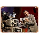 Pee Wee Herman "Art" Print Tin Sign for Wall