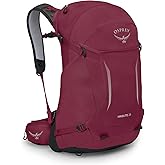 Osprey Hikelite 28L Lightweight Hiking Backpack - Durable Travel Daypack with Rain Cover for Men and Women, Chameleon/Black, M/L