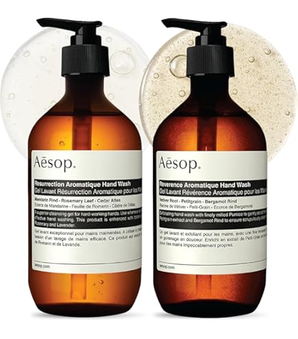 Amazon.com : Aesop Resurrection Aromatique Hand Wash + Hand Balm