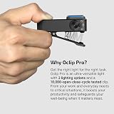 OLIGHT Oclip Pro 500LM Clip Torch USB-C Magnetic Base EDC LED Flashlight Black view 2