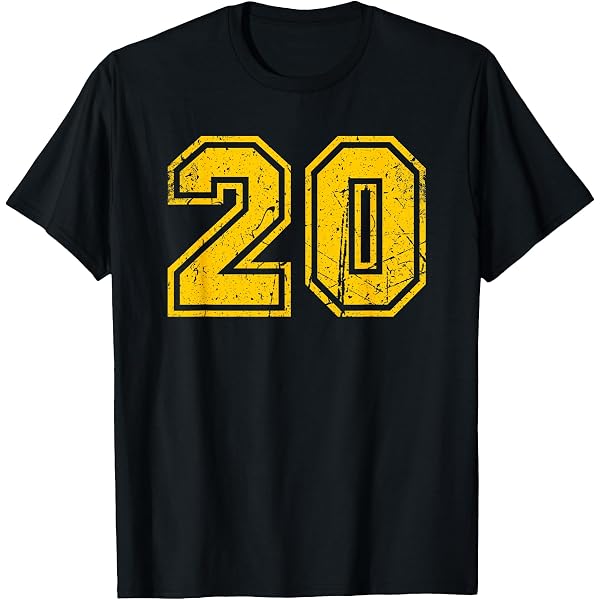 Amazon.com: #20 Outline Number 20 Fan Varsity Sports Team Amazon.com: #20 Outline Number 20 Fan Varsity Sports Team
