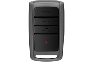 ASONPAO 1x Overhead Door O3T-BX/O3T-A Garage Door Opener Remote - Auto-Seek 315/390MHZ, Intuitive Programming, Compatible with All 1997-Present Models, 3-Year-Warranty