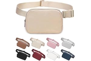 vshougou Belt Bag for Women Fanny Pack Dupes, Fashion Crossbody Waist Pack Bag with Adjustable Strap, Everywhere Belt Bag for