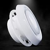 VENTS UK 125mm White Round Ceiling Vent Cover PVC Diffuser with Fixing Ring view 5