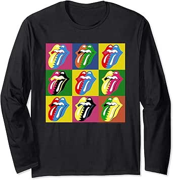 rolling stones multiple tongue shirt