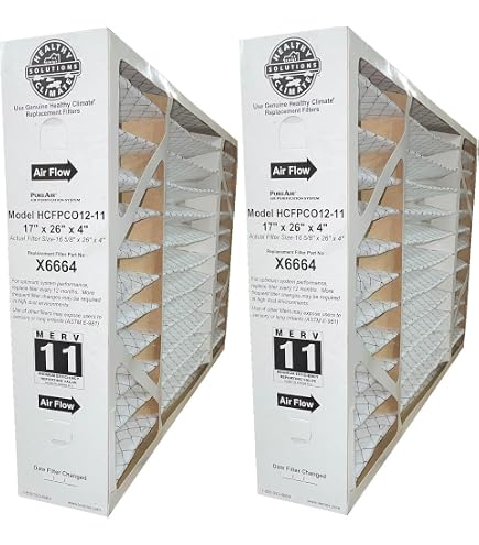 Lennox X6666 PureAir PCO-12C MERV 16 Replacement Filter – 17 X 26 X 4 – 1 Pack