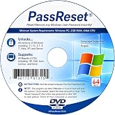 Password Reset Recovery Disk for Windows 11 ,10 ,8.1 ,7 ,Vista , XP, Server Compatible with all brands of PC Laptops and Desktops